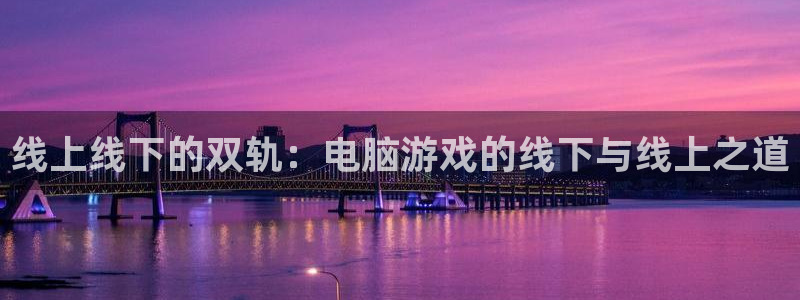 手机天美娱乐下载安装：线上线下的双轨：电脑游戏的线下与线上之