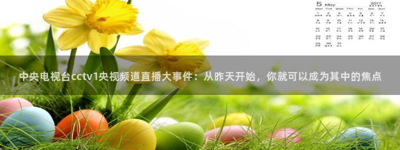 919 直播：中央电视台cctv1央视频道直播大事件：从昨天开始，你就可以成为其中的焦点