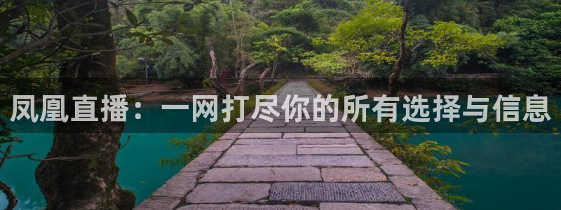 919直播平台：凤凰直播：一网打尽你的所有选择与信息
